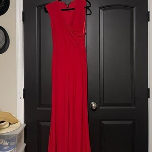 Ralph Lauren Vibrant Red Jump Suit